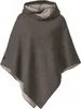Mufflon Mu-Maxi Poncho granit/stone one size Produktbild-Vorschau 2