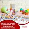 Happy Birthday Partyset Watercolor mit Tellern, Bechern, Produktbild-Vorschau 2