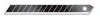 Tajima Ersatzklinge Cutterklingen Razar Black Blade 9 mm 10 Podgląd zdjęcia produktu 5