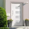 Cloris Designermöbel Haustür Aluminium und PVC Weiß 100x200 Produktbild-Vorschau 1