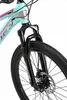 Bikestar Alu Kinderfahrrad Mountainbike 24 Zoll Mint Lila Produktbild-Vorschau 7
