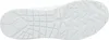The sole of a white sneaker is shown from an underneath view. Anteprima dell’immagine prodotto