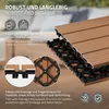 ECD Germany WPC terasové dlaždice, 30x30 cm, 22dílná Náhled obrázku produktu 3