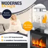 KESSER® LED Kamin Elektrokamin Heizung mit Thermostat, Produktbild-Vorschau 6