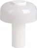 PONENTE Tischleuchte Tischbeleuchtung - H20 x Ø16 cm - weiß Produktbild-Vorschau 1