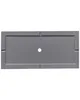 BELIANI Blumentopf Grau 50 x 23 x 24 cm Lehm-Faser-Mischung Produktbild-Vorschau 6