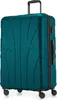 A teal suitcase on a white background. Náhled obrázku produktu