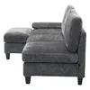 Merax Ecksofa L-Form 3-Sitzer mit Schlaffunktion, Produktbild-Vorschau 16