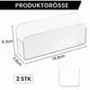 Étagère de douche blanche, lot de 2, fixation sans perçage, Voir les images du produit 2