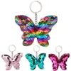 Funkelnde Pailletten Schmetterling Anhänger Produktbild-Vorschau 2