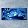 Wanduhr aus Glas – 60x30 cm - Glasbild - Glasuhr - Produktbild-Vorschau 2
