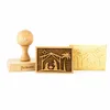 Folkroll Keksstempel Weihnachtskrippe, 70x50 mm, Produktbild-Vorschau 3