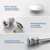 Siphon Pop Up Ablaufgarnitur mit Überlauf Universal Produktbild-Vorschau 3