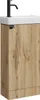 Badplaats Gäste-WC Waschtisch Set Orion 40 x 22 cm Eiche - Produktbild-Vorschau 1