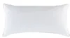 A plain white pillow on a white background. Produktbild-Vorschau