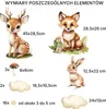 Dětské samolepky na zeď Beige Boho Forest  Kontaktní spínač Náhled obrázku produktu 6