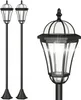 Outsunny 2 lampadaires sur pied solaires extérieur, Voir les images du produit 1