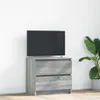vidaXL TV-Schrank Grau Sonoma 60x35x54 cm Holzwerkstoff Produktbild-Vorschau 2