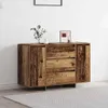 vidaXL Sideboard mit Schubladen Altholz 120 x 41 x 75 cm Produktbild-Vorschau 1
