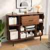 Merax 2-stufiger Sideboard mit Schiebetüren und Schublade, Produktbild-Vorschau 3
