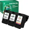 3x Druckerpatronen für Canon PG 540 CL 541 XL Pixma MG3550 Produktbild-Vorschau 1