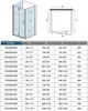 90x90cm 185cm U-Form Duschkabine Duschtür 6mm ESG Nano Produktbild-Vorschau 8