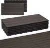 Jayseuw 2 qm Terrassenfliesen, 60x30cm WPC Fliesen, 12 Produktbild-Vorschau 8