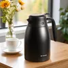 Navaris Isolierkanne Warmhaltekanne aus Edelstahl 1,5l - Produktbild-Vorschau 1
