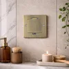 Prise encastrable en acier inoxydable IP44 avec couvercle Voir les images du produit 2