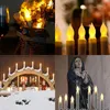 12 LED Kerzen mit  Flammenlose Flackernde Teelichter 12 Produktbild-Vorschau 6