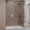 doporro Porta Doccia Scorrevole per Nicchia 110x195 cm, Box Anteprima dell’immagine prodotto 1