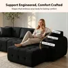 COMHOMA Ecksofa, 245 x 60 x 40 cm, Modulares Sofa mit Produktbild-Vorschau 4