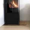 Holzbrett in Maserung – Glasbodenplatte für – Kaminofen – Produktbild-Vorschau 3