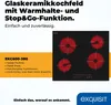 Exquisit Kochfeld EKC600-380 | Glaskeramik | Touch-Control Produktbild-Vorschau 2