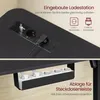 VASAGLE Höhenverstellbarer Schreibtisch, 160 cm, L-förm, Produktbild-Vorschau 6