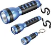 hama LED Taschenlampen-Set "FL-130", blau / schwarz drei Produktbild-Vorschau 1