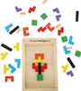 Drevené puzzle tetris bloky 40el. Náhľad obrázku produktu 14