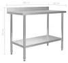 Piano di lavoro per cucina con ripiano superiore 120×60×120 Anteprima dell’immagine prodotto 7