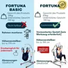 A comparison of two patient lifts, highlighting their features and specifications. Produktbild-Vorschau
