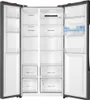 Haier HSR3918EWPG Side by Side - Edelstahl Look XL-Slim Produktbild-Vorschau 2
