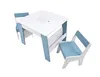 Kindertafel 2-in-1 met opbergruimte, stoel en plank voor Productafbeelding-voorbeeld 2
