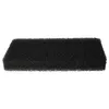 A black foam filter is shown against a white background. Produktbild-Vorschau