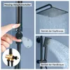 Auralum Duschset ,Regendusche und Handbrause mit Produktbild-Vorschau 12