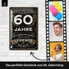 Blechschild 60 Schild Geburtstag - 60 JAHRE LEGENDE - Produktbild-Vorschau 2