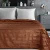 Couverture d'intérieur NINA avec motif à rayures 3D orange Voir les images du produit 2