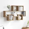 vidaXL Wandregal Wandhalterung Artisan-Eiche 82 x 15 x 51 Produktbild-Vorschau 2