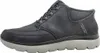 A side view of a single black and gray Skechers men's boot. Produktbild-Vorschau