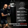 Sac de frappe DBX BUSHIDO SBRX 130/30 cm, 60 kg, argenté Voir les images du produit 14