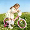 HILAND Vélo d'enfant 18 pouces pour filles avec panier & Voir les images du produit 5