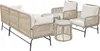 Flieks Gartenlounge Set 6-Sitzer, Gartenmöbel Sets mit 2 Produktbild-Vorschau 9